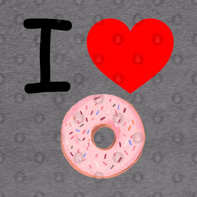 I Heart Donuts by EmoteYourself